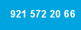921 572 20 66 921 572 20 66